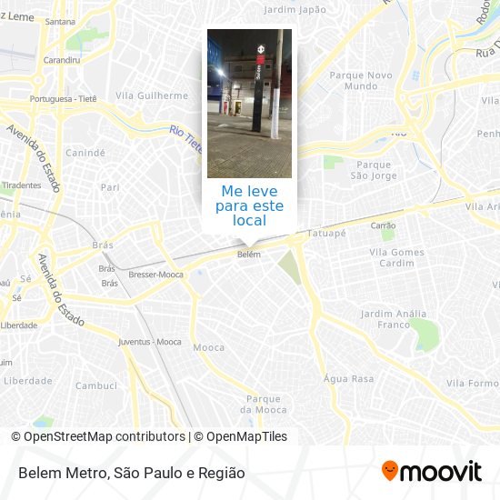 Belem Metro mapa