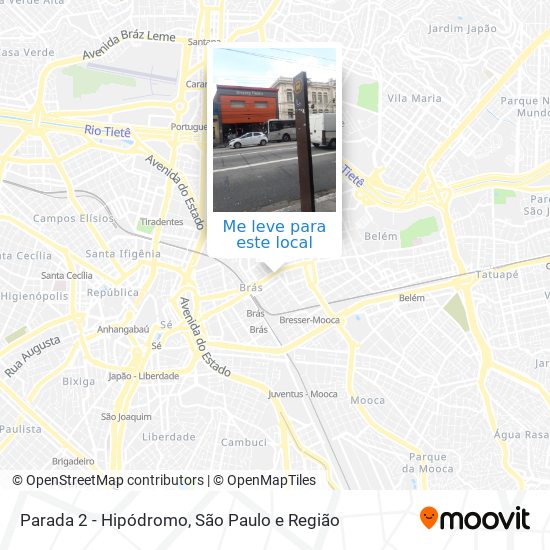 Parada 2 - Hipódromo mapa