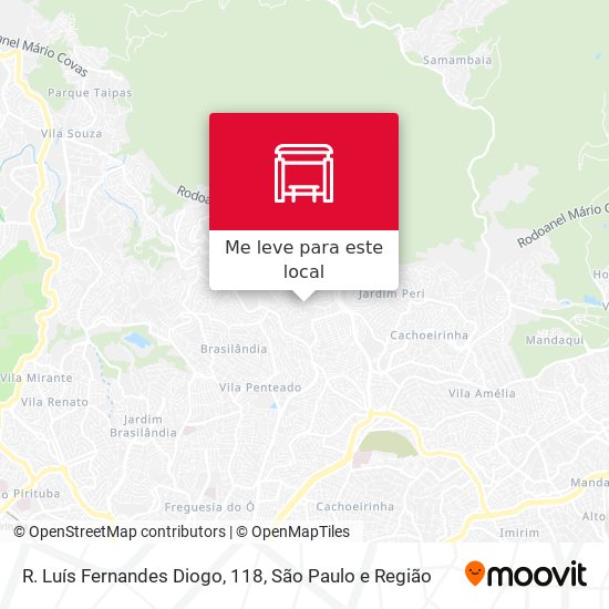 R. Luís Fernandes Diogo, 118 mapa