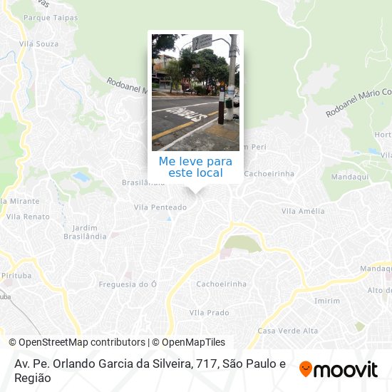 Av. Pe. Orlando Garcia da Silveira, 717 mapa