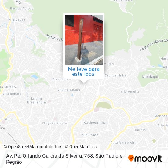 Av. Pe. Orlando Garcia da Silveira, 758 mapa