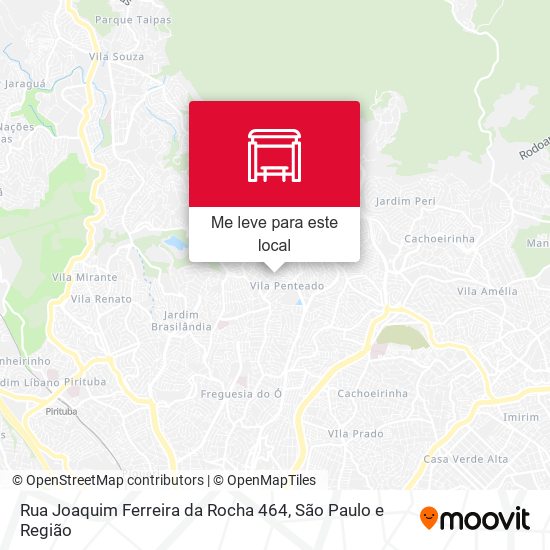 Rua Joaquim Ferreira da Rocha 464 mapa