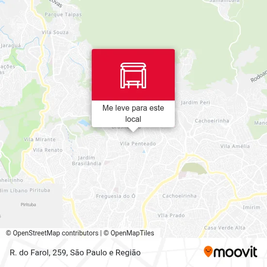 R. do Farol, 259 mapa