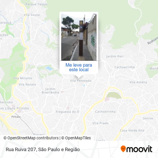 Rua Ruiva 207 mapa