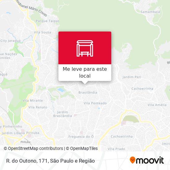 R. do Outono, 171 mapa