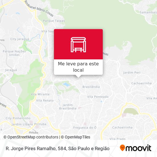 R. Jorge Pires Ramalho, 584 mapa