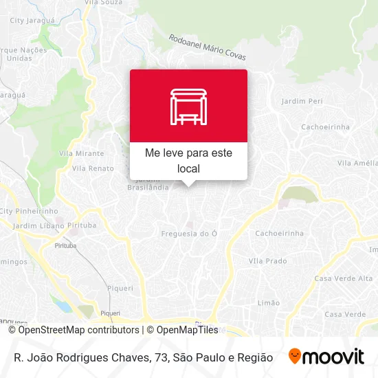 R. João Rodrigues Chaves, 73 mapa
