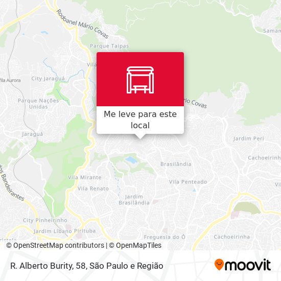 R. Alberto Burity, 58 mapa