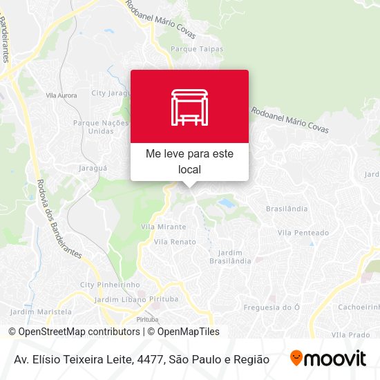 Av. Elísio Teixeira Leite, 4477 mapa