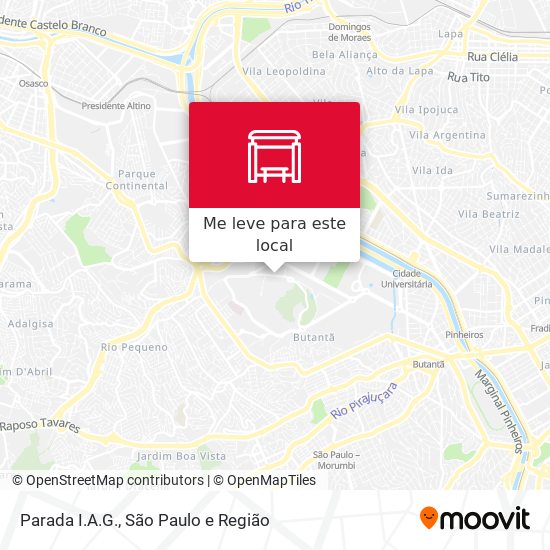 Parada I.A.G. mapa
