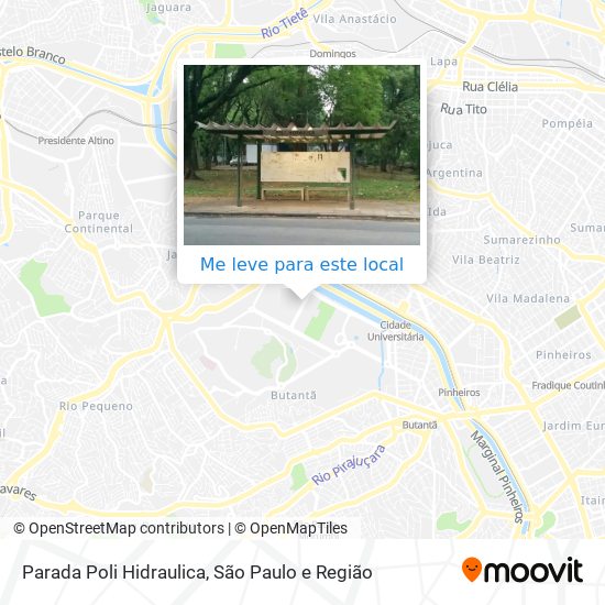Parada Poli Hidraulica mapa