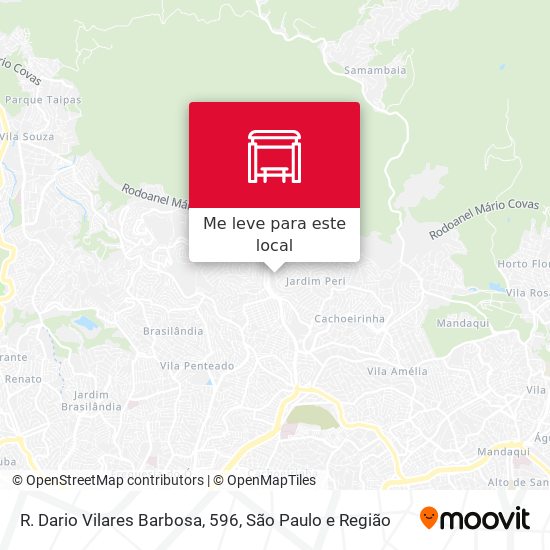 R. Dario Vilares Barbosa, 596 mapa