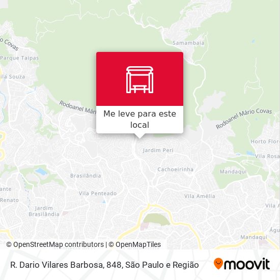 R. Dario Vilares Barbosa, 848 mapa