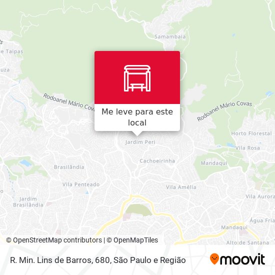 R. Min. Lins de Barros, 680 mapa