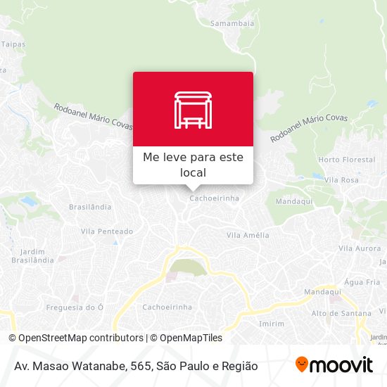 Av. Masao Watanabe, 565 mapa