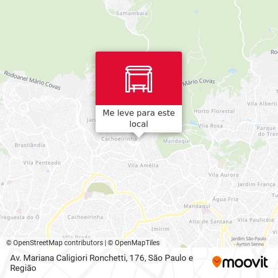 Av. Mariana Caligiori Ronchetti, 176 mapa
