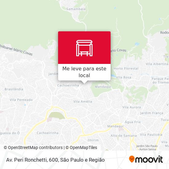 Av. Peri Ronchetti, 600 mapa