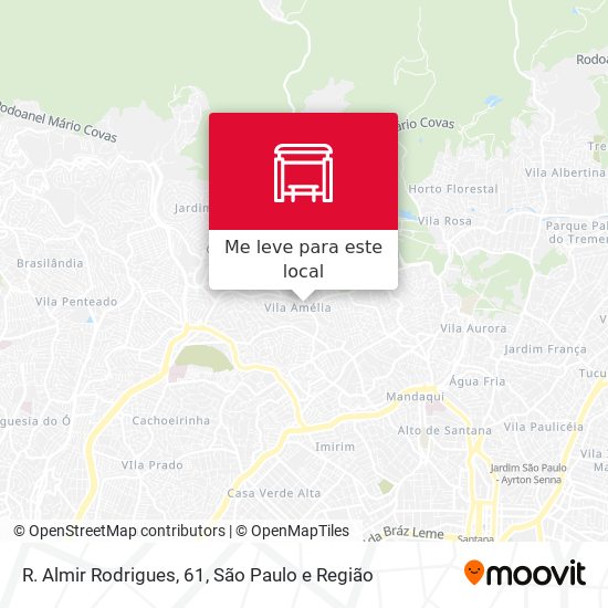 R. Almir Rodrigues, 61 mapa