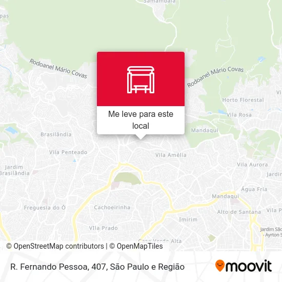 R. Fernando Pessoa, 407 mapa