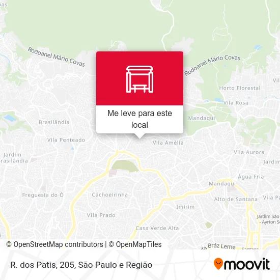 R. dos Patis, 205 mapa