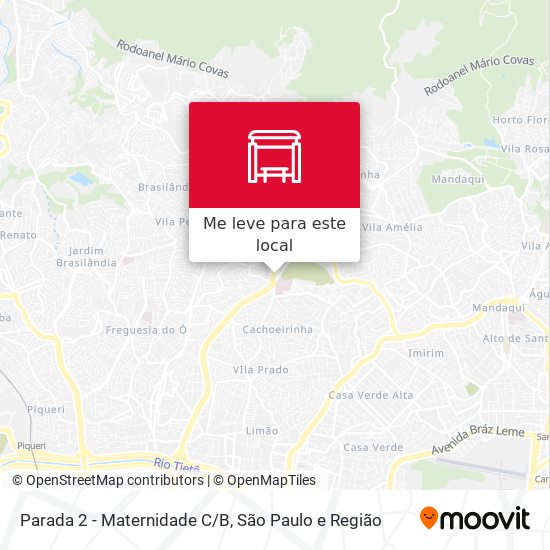Parada 2 - Maternidade C/B mapa