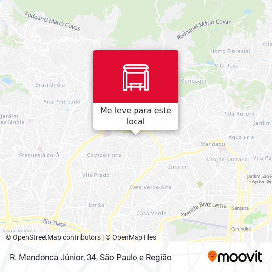 R. Mendonca Júnior, 34 mapa