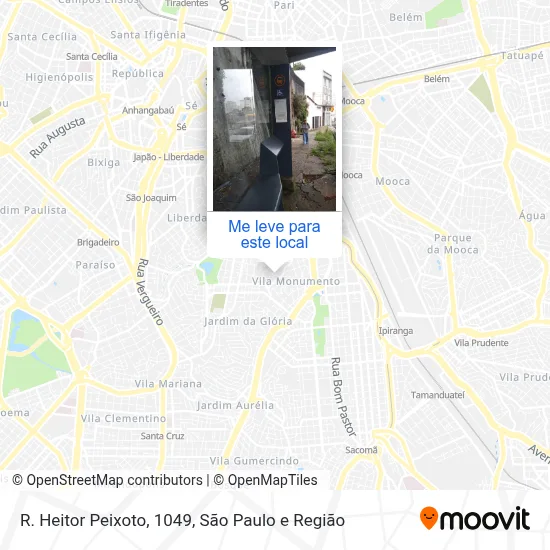 R. Heitor Peixoto, 1049 mapa