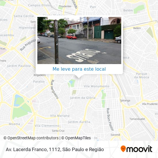 Av. Lacerda Franco, 1112 mapa