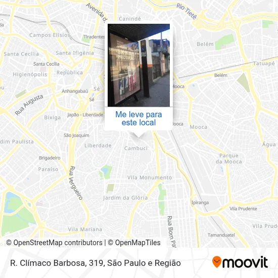 R. Clímaco Barbosa, 319 mapa