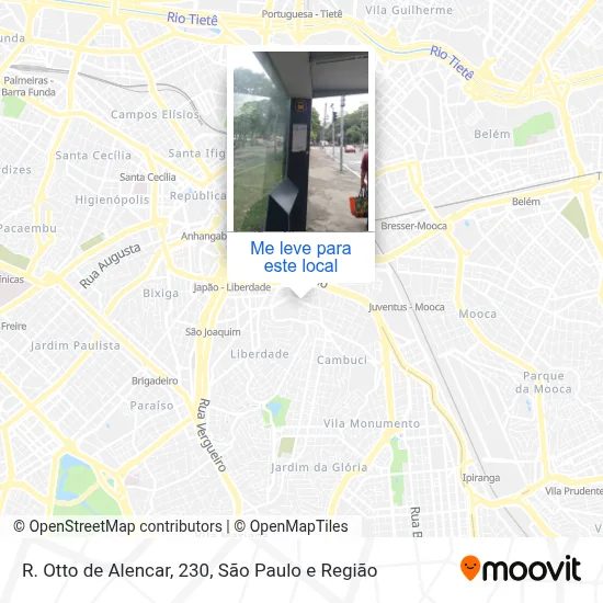 R. Otto de Alencar, 230 mapa