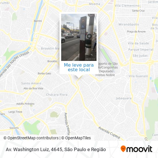 Av. Washington Luiz, 4645 mapa