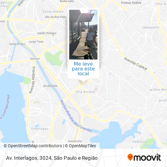 Av. Interlagos, 3024 mapa