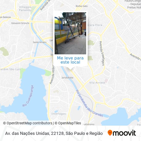 Av. das Nações Unidas, 22128 mapa