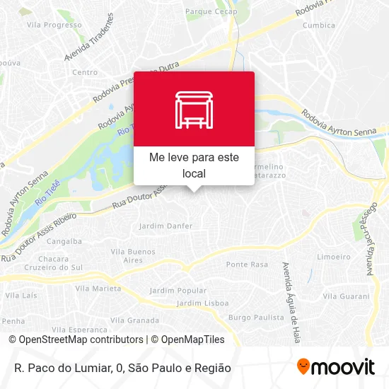 R. Paco do Lumiar, 0 mapa