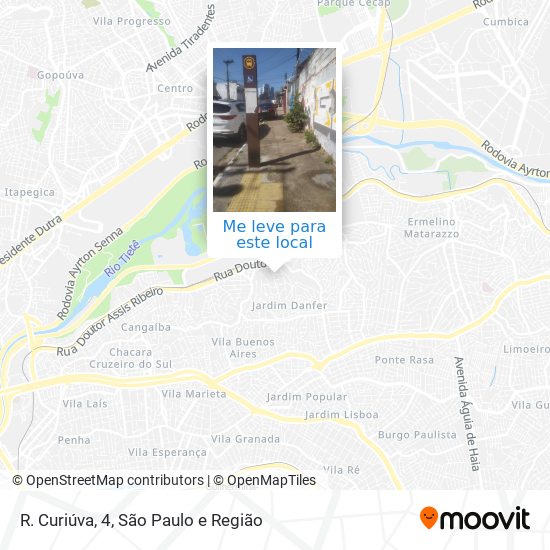 R. Curiúva, 4 mapa