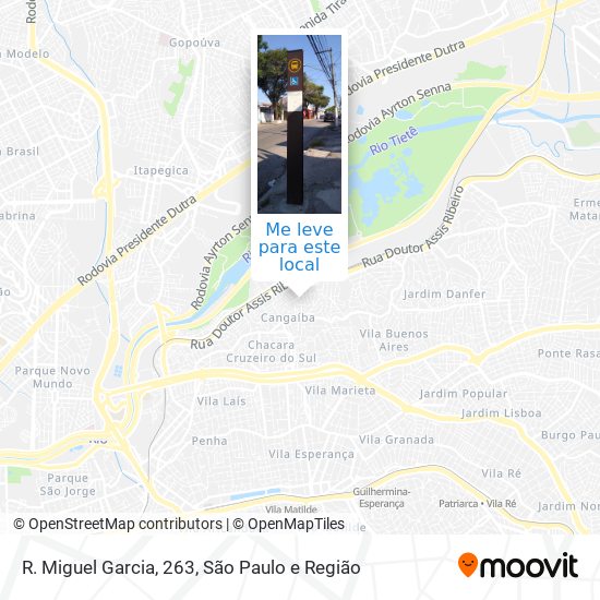 R. Miguel Garcia, 263 mapa