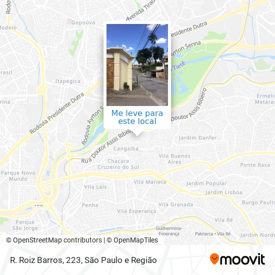 R. Roiz Barros, 223 mapa
