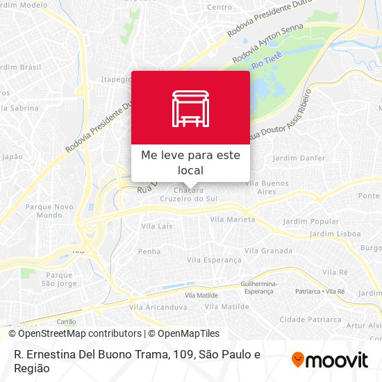 R. Ernestina Del Buono Trama, 109 mapa