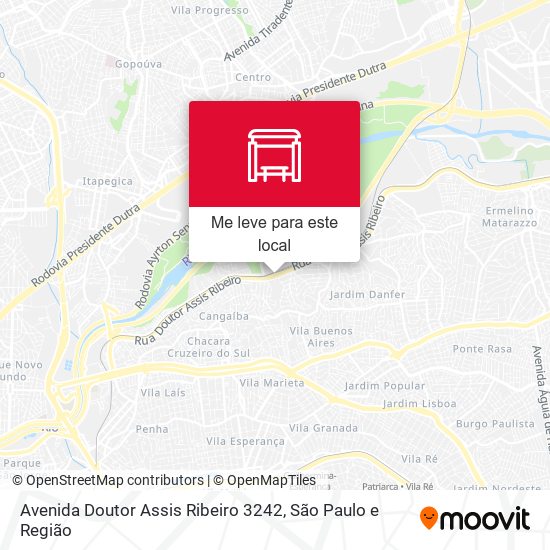 Avenida Doutor Assis Ribeiro 3242 mapa