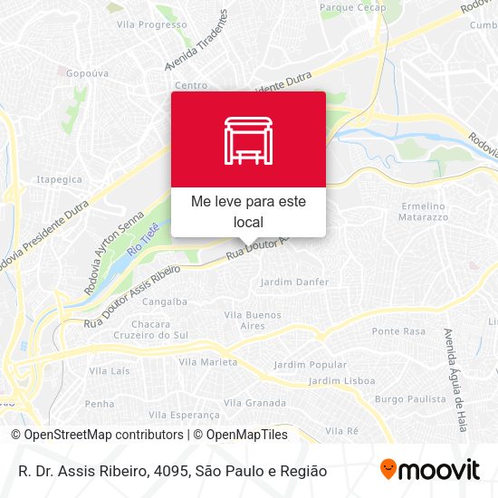 R. Dr. Assis Ribeiro, 4095 mapa