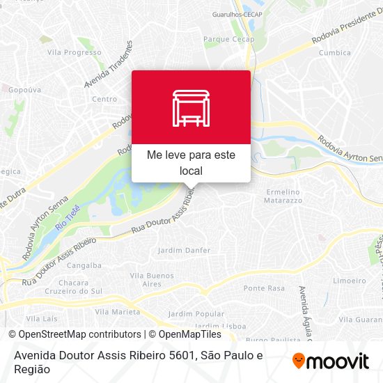 Avenida Doutor Assis Ribeiro 5601 mapa