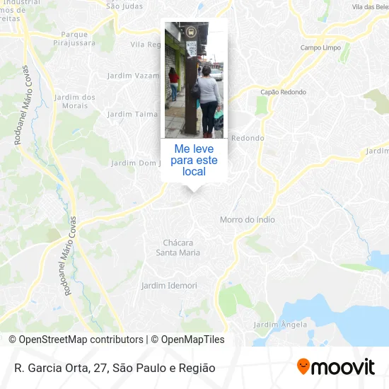 R. Garcia Orta, 27 mapa