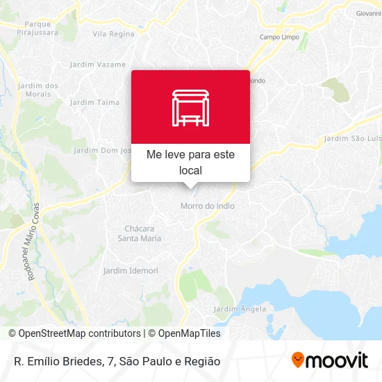 R. Emílio Briedes, 7 mapa