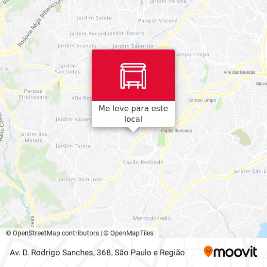 Av. D. Rodrigo Sanches, 368 mapa