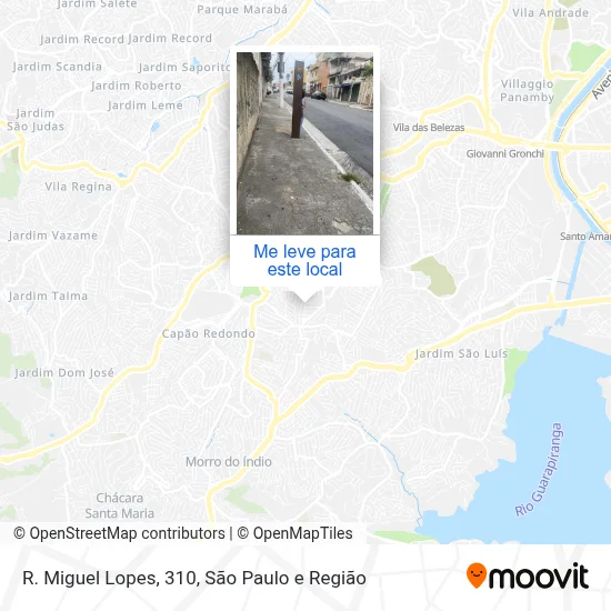 R. Miguel Lopes, 310 mapa