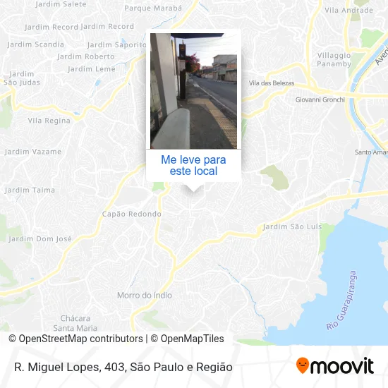 R. Miguel Lopes, 403 mapa