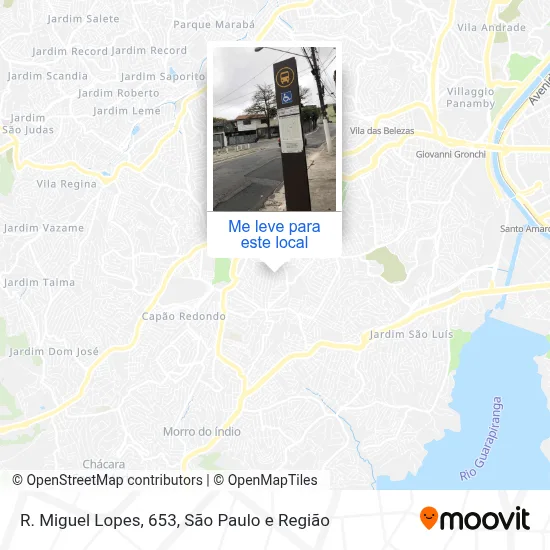 R. Miguel Lopes, 653 mapa