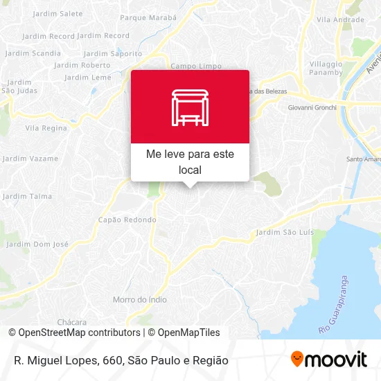 R. Miguel Lopes, 660 mapa
