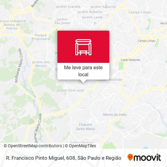 R. Francisco Pinto Miguel, 608 mapa