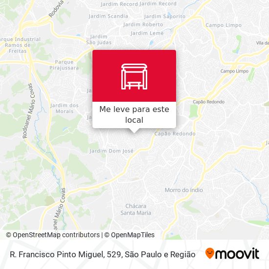 R. Francisco Pinto Miguel, 529 mapa
